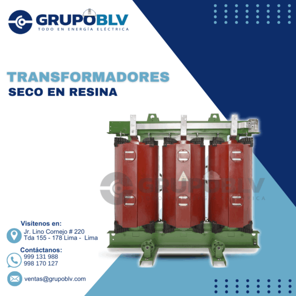 TRANSFORMADORES SECO EN RESINA