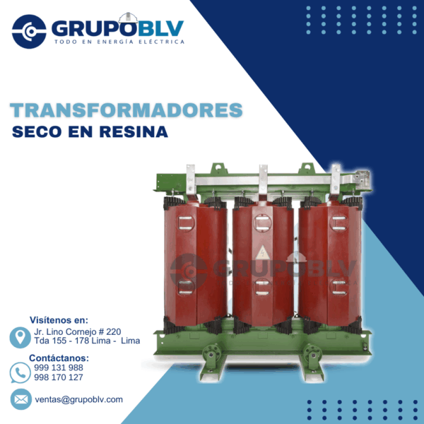 TRANSFORMADORES SECO EN RESINA