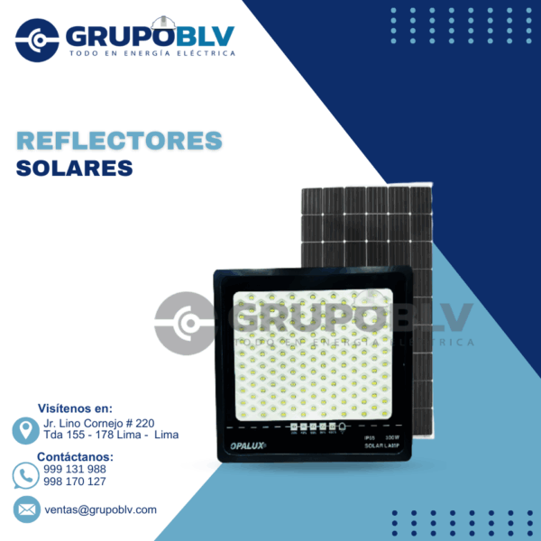 REFLECTORES SOLARES