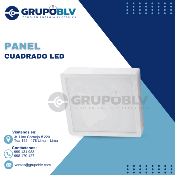 PANEL CUADRADO LED