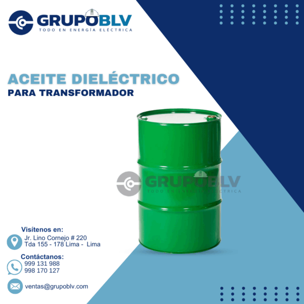 ACEITE DIELÉCTRICO VEGETAL P/ TRANSFORMADOR