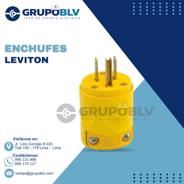 ENCHUFE LEVITON