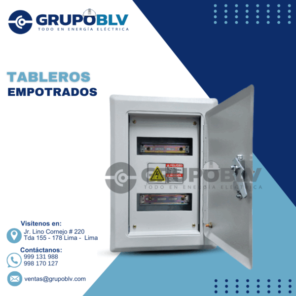 TABLEROS EMPOTRADOS