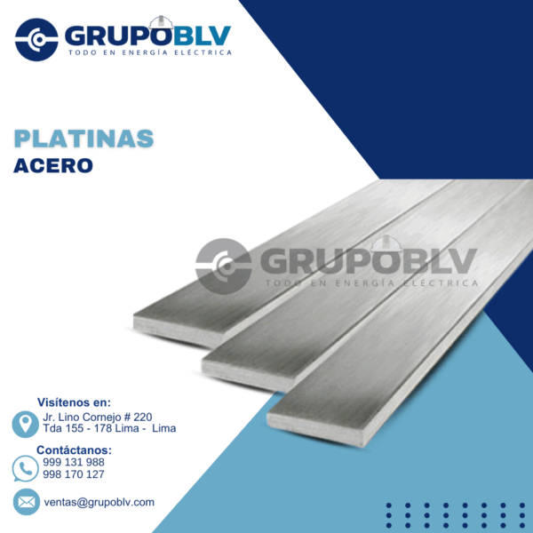PLATINAS ACERO