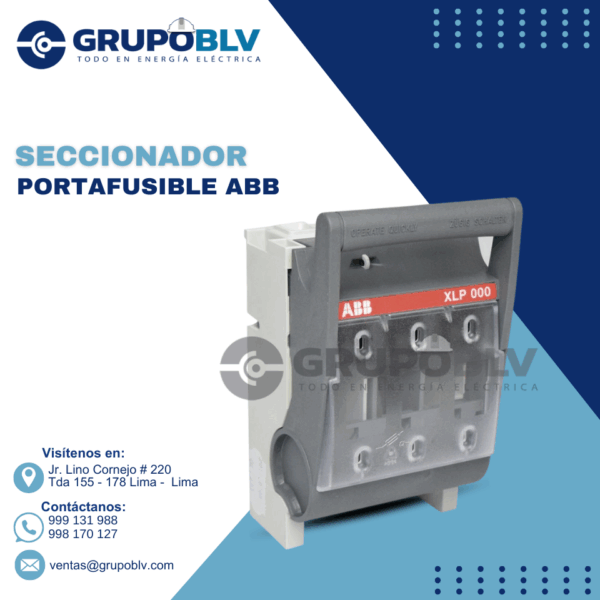 SECCIONADOR PORTAFUSIBLE ABB