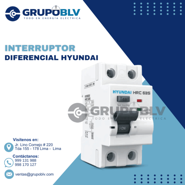 INTERRUPTOR DIFERENCIAL HYUNDAI