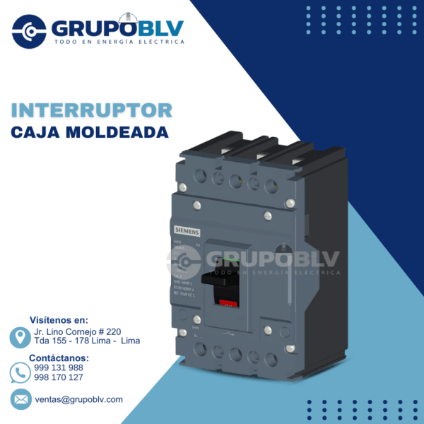 INTERRUPTOR CAJA MOLDEADA SIEMENS