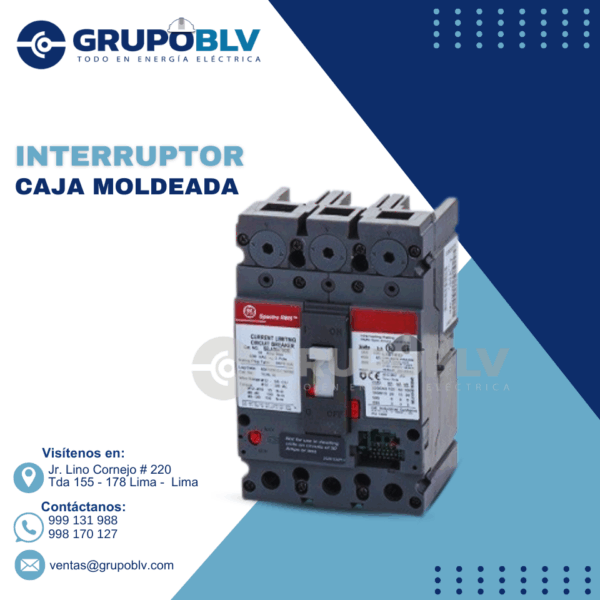 INTERRUPTOR CAJA MOLDEADA GENERAL ELECTRIC