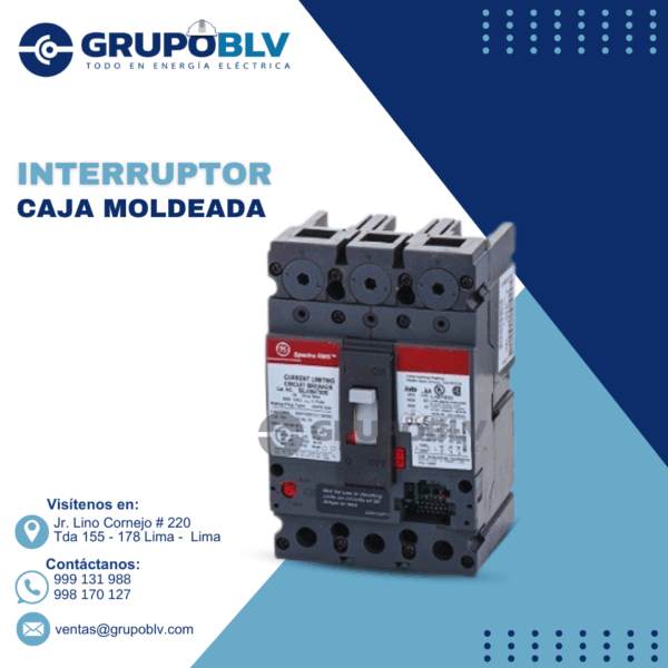 INTERRUPTOR CAJA MOLDEADA GENERAL ELECTRIC