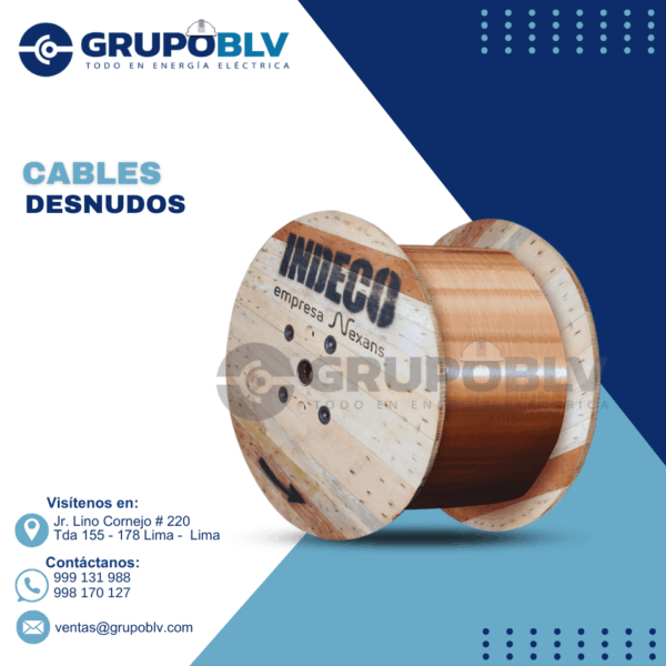 CABLES DESNUDOS INDECO