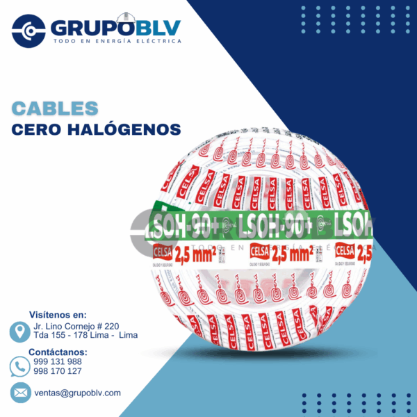 CABLES CERO HALÓGENOS