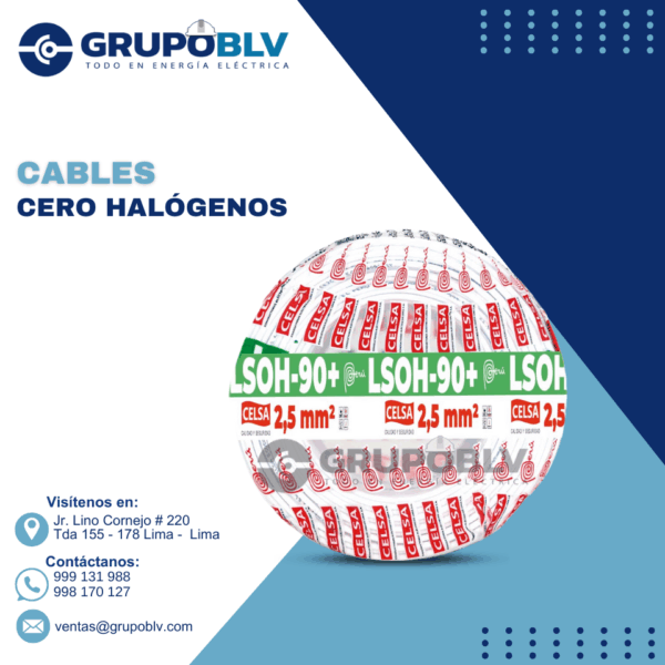 CABLES CERO HALÓGENOS