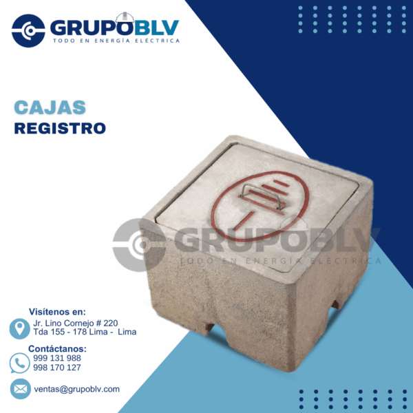 CAJA DE REGISTRO CONCRETO