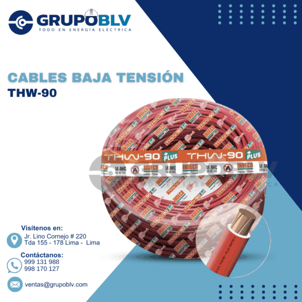CABLES BAJA TENSIÓN THW-90