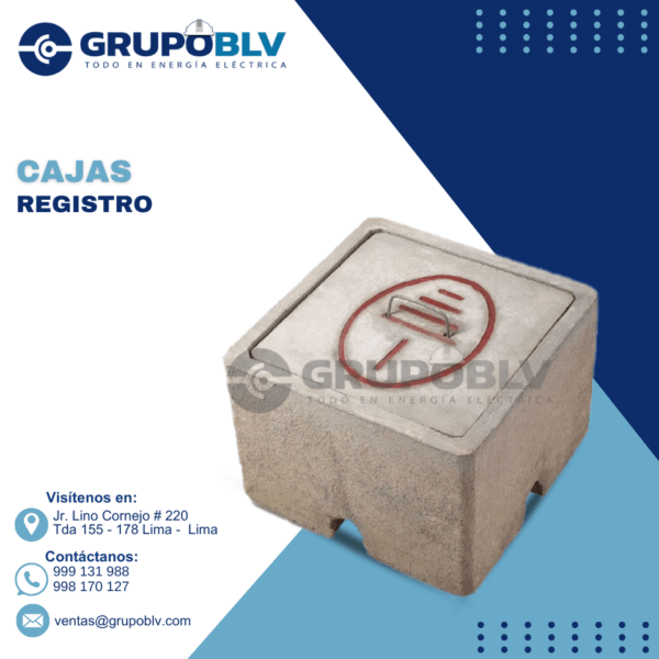 CAJA DE REGISTRO CONCRETO