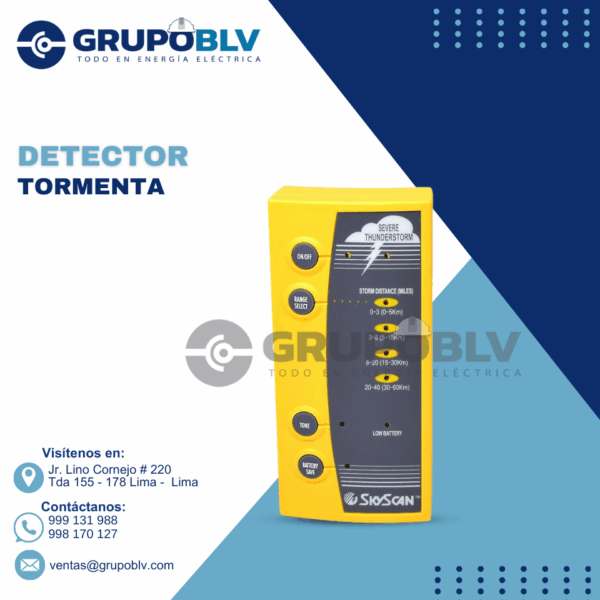DETECTOR DE TORMENTA