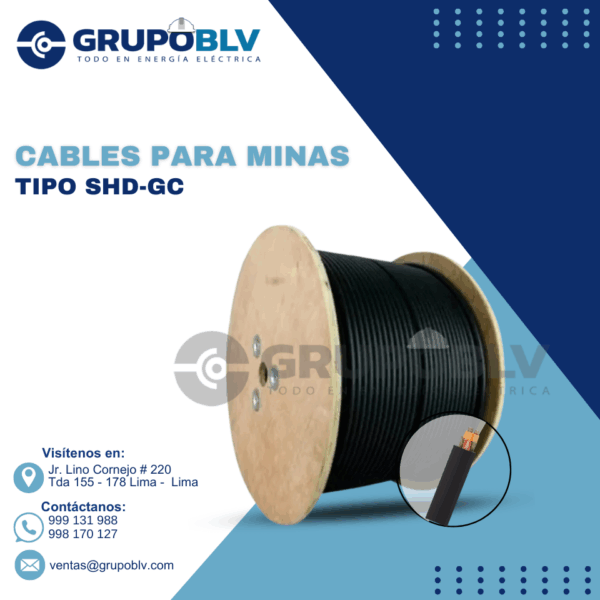 CABLES PARA MINAS TIPO SHD-GC