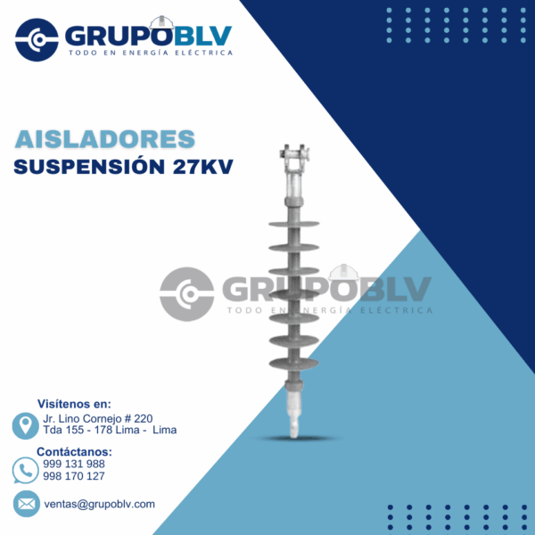 AISLADORES SUSPENSIÓN