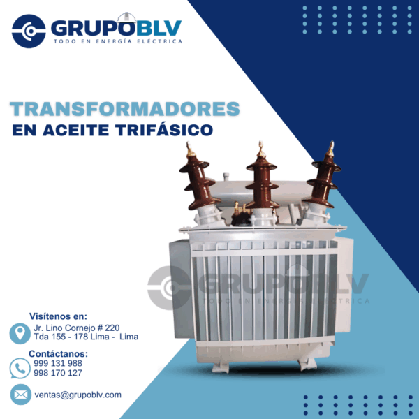 TRANSFORMADORES EN ACEITE TRIFÁSICO