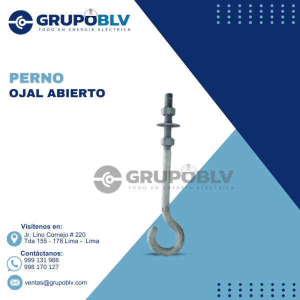 PERNO OJAL ABIERTO