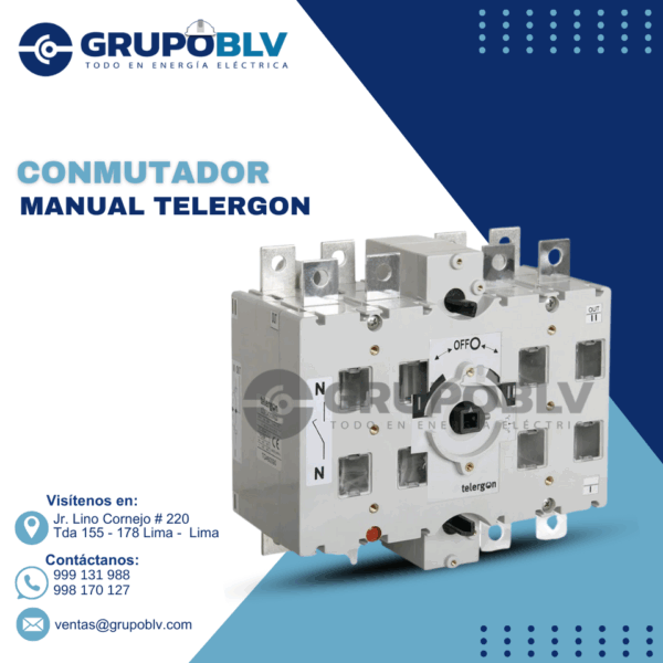 CONMUTADOR MANUAL TELERGON